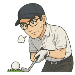 [LINEスタンプ] ゴルフおじの本気スタンプ