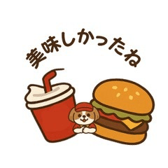 [LINEスタンプ] ミミちゃんのファストフード店