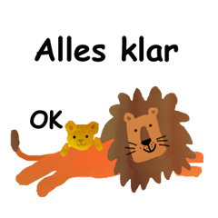 [LINEスタンプ] 楽しいドイツ語 第2弾