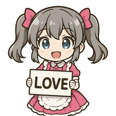 [LINEスタンプ] メルフィ：ピンクメイドスタンプ Vol.1
