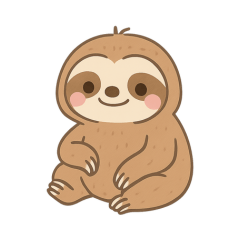 [LINEスタンプ] リラックスしたナマケモノの日常