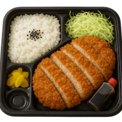 [LINEスタンプ] 食事シリーズ お弁当 ガッツリ系