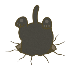 [LINEスタンプ] 画面で遊んでいる猫