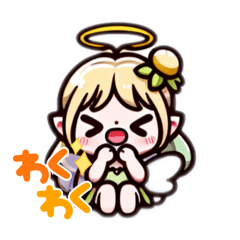 [LINEスタンプ] かわいい天使ちゃんのスタンプ
