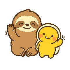 [LINEスタンプ] のっけとぷるりのゆるっと伝えるスタンプ