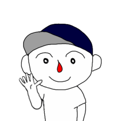[LINEスタンプ] キャップくんmove1