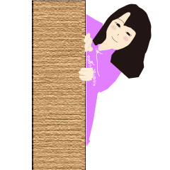 [LINEスタンプ] 太極拳服の女子（日常スタンプ）