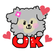 [LINEスタンプ] ふわふわわんこの日常スタンプ