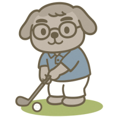 [LINEスタンプ] こうぞうのゴルフスタンプ