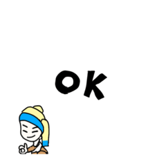 [LINEスタンプ] ターバン女子の日常会話