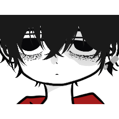 [LINEスタンプ] 黒髪男子yuの日常