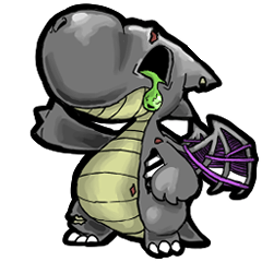 [LINEスタンプ] 動くドラゴンゾンビ