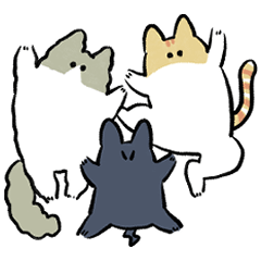 [LINEスタンプ] 秀さんちのゆるねこ日記2