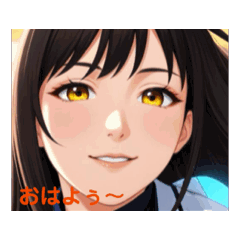 [LINEスタンプ] 私のスタンプあいさつ2