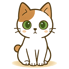 [LINEスタンプ] クリーニング店の休憩室住み保護猫レイン