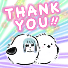 [LINEスタンプ] ゆうかさんの気持ち