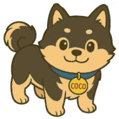 [LINEスタンプ] 黒柴ココのスタンプ2