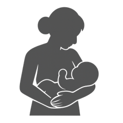 [LINEスタンプ] シルエットスタンプ vol.4 産後の日常