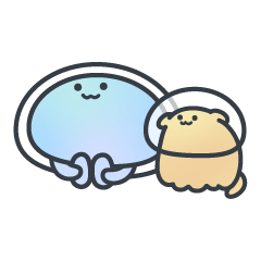 [LINEスタンプ] くらげのこ？と仲間たち