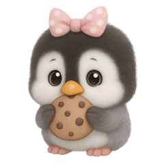 [LINEスタンプ] ピンクボウリトルペンギン （NT）
