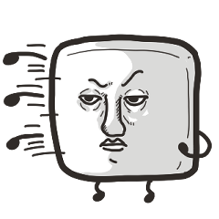 [LINEスタンプ] 濃厚な豆腐