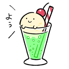 [LINEスタンプ] スイの食べ物＆飲み物系スタンプ