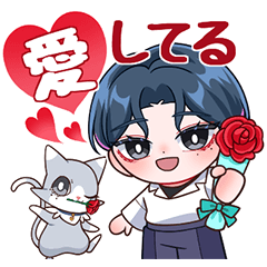 [LINEスタンプ] JAELUV（ジェラブ）＆CAPPY（キャッピー）