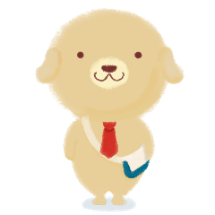 [LINEスタンプ] 可愛く見える♡ラブラドールのタカハシ君