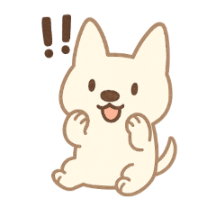 [LINEスタンプ] まるいぬくんの日常会話スタンプ