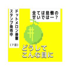 [LINEスタンプ] Lesson3コピペを信じろ！ドットメロン後輩