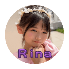 [LINEスタンプ] Rinaです！
