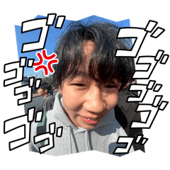 [LINEスタンプ] あげてけの抵抗(ごごごの画像（メイン）