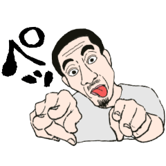 [LINEスタンプ] 坊主のさっさん