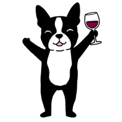 [LINEスタンプ] かわいいボストンテリアのスタンプ2