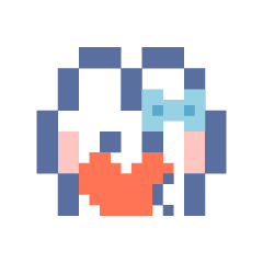 [LINEスタンプ] お顔うしゃぎ！！4 水色