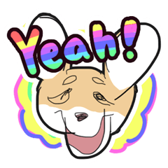 [LINEスタンプ] アニマルズ？コーギーパーティーver.