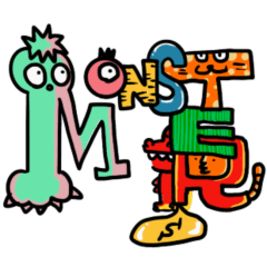 [LINEスタンプ] おばけ？モンスター？妖精？
