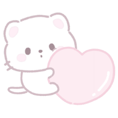 [LINEスタンプ] ほわねこみるちゃん