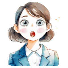[LINEスタンプ] 『驚くスタンプ』……アイコン百面相