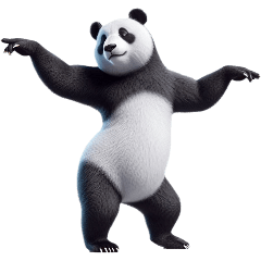 [LINEスタンプ] [アレンジ用]パンダぱんだPANDA