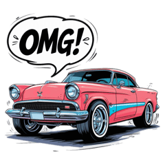 [LINEスタンプ] クルージン・チャット・カー