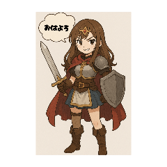 [LINEスタンプ] ファンタジー風のスタンプです！