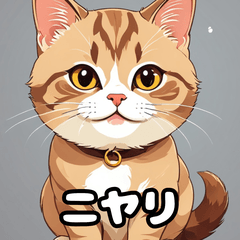 [LINEスタンプ] フラットマンチカンのひとことスタンプ