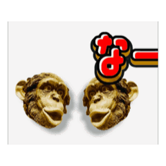 [LINEスタンプ] 使い易きチンパン