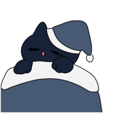 [LINEスタンプ] 蒼色ねこの表情スタンプ
