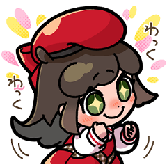 [LINEスタンプ] 『らこぽん＆みらいちゃん』スタンプ 2