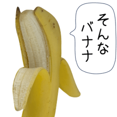 [LINEスタンプ] 新・このバナナ動くぞ【実写版】