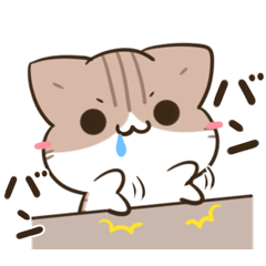 [LINEスタンプ] 動く！毎日五月病なねこたち＆グルメ2
