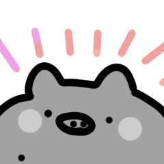 [LINEスタンプ] ゆるっとアニマルズ？こぶたver.