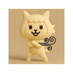 [LINEスタンプ] アルパカ未満アルポコさん(アニメーション)